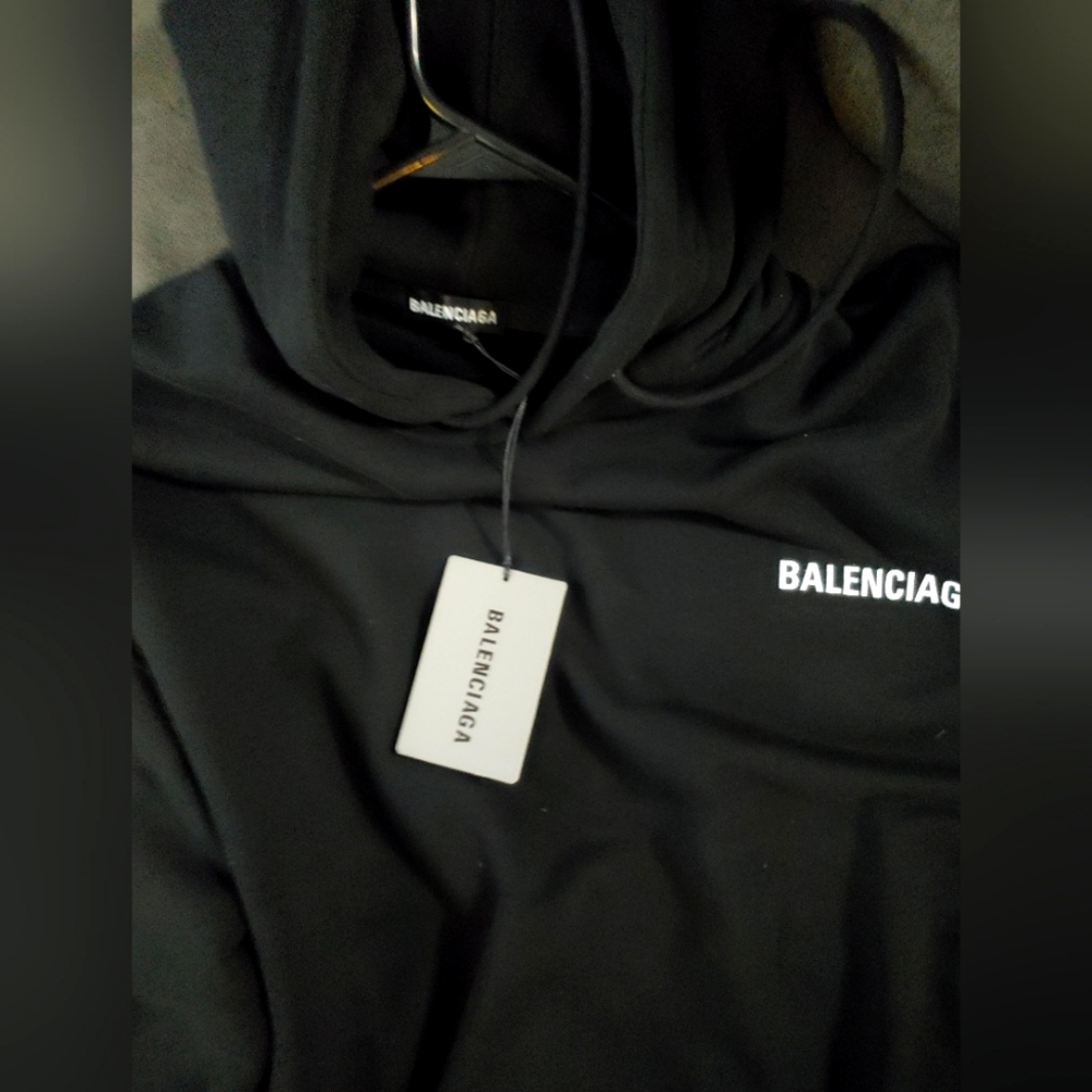 Balenciaga Logo Hoodie XXL